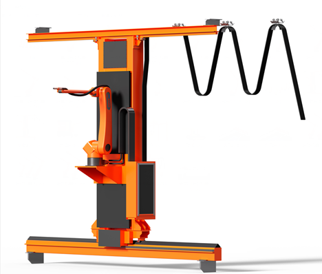 側壁噴砂機器人